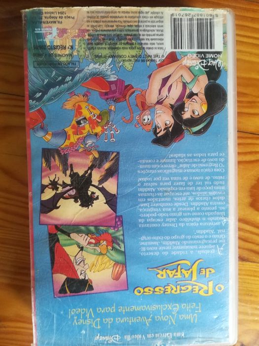 Cassetes VHS Teletubies Pokémon Tarzan Pocahontas II