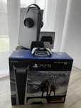 PlayStation 5, 825GB, 2 pady, słuchawki, pudełko, kable, ładowarka