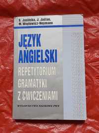 Książka Język Angielski repetytorium gramatyka z ćwiczeniami 1995 rok