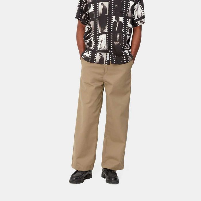 Штани Carhartt WIP (брюки широкі)