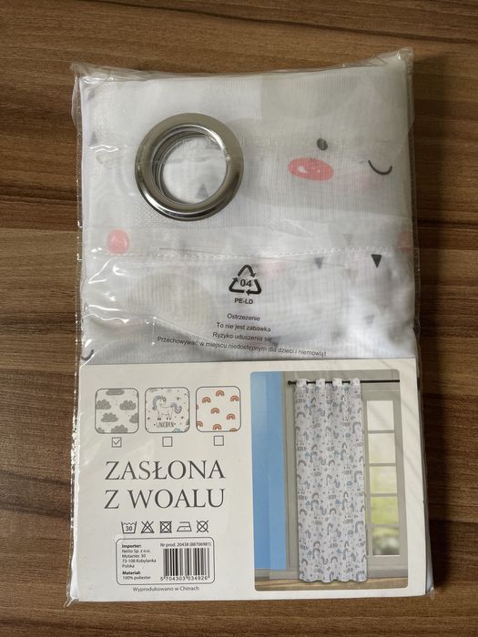 Zasłona z woalu
