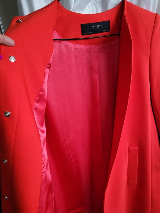 Zara płaszczyk, żakiet r.36