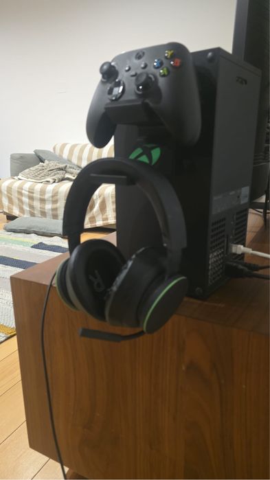 Suporte headsets, auscultadores e comando xbox