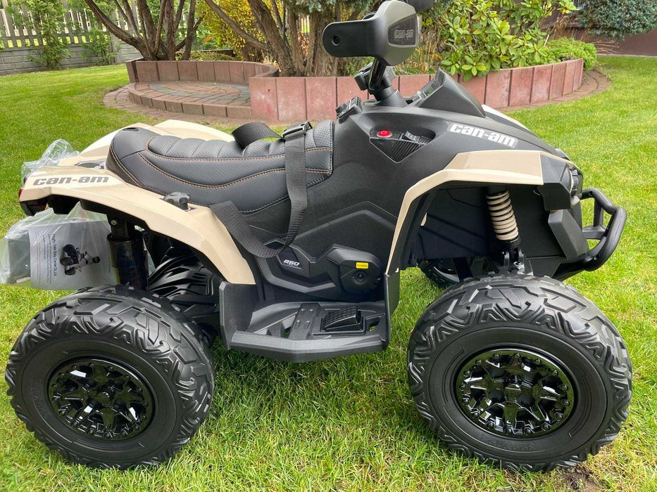 Duży Mocny QUAD elektryczny dla dzieci CAN-AM 24V 400W na akumulator