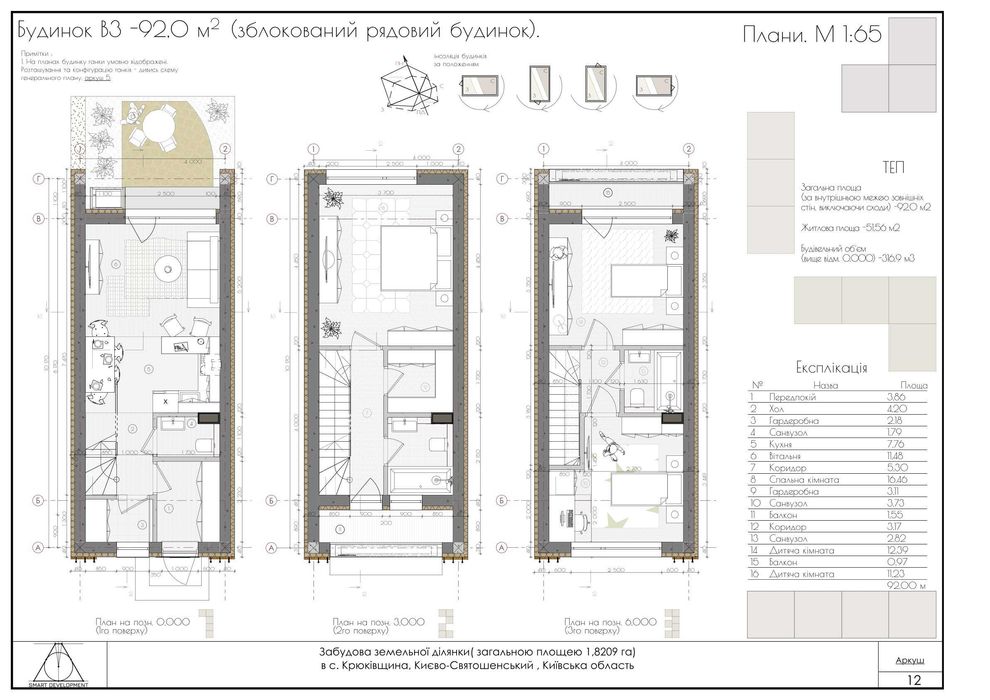єОселя! Готовий з документами таунхаус! Крюківщина, Свій Дім 2