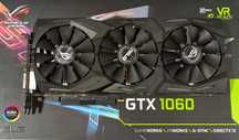 Відеокарта Asus rog strix gtx 1060 6gb