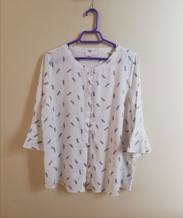 Camisa senhora estampada - marca Milano - T. XL