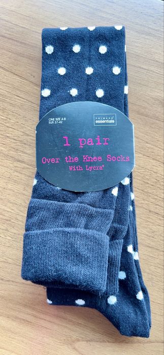 Meias altas acima do joelho