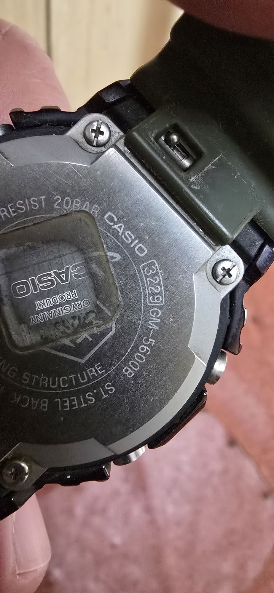 Zegarek Casio  G SHOCK GM 5600 B