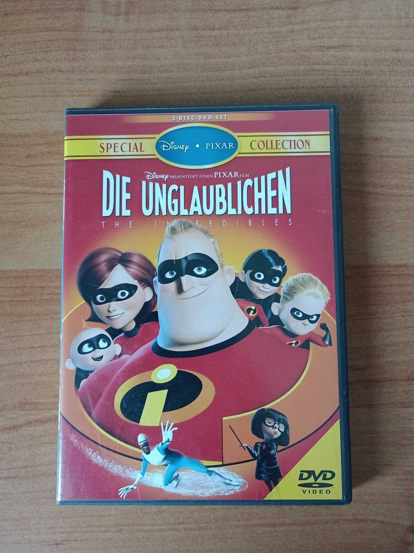 Iniemamocni The Incredibles Die Unglaublichen DVD video po niemiecku