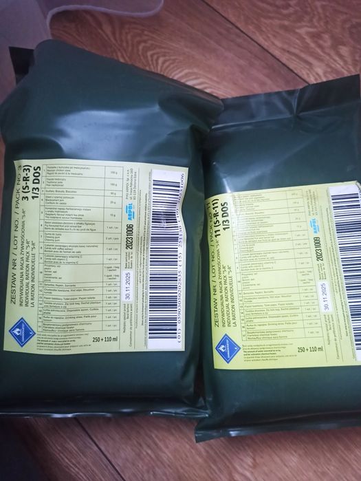 Sprzedam rację żywnoścową