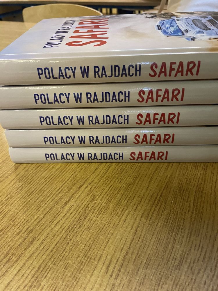 Sprzedam ksiazki „Polacy w rajdach safari”