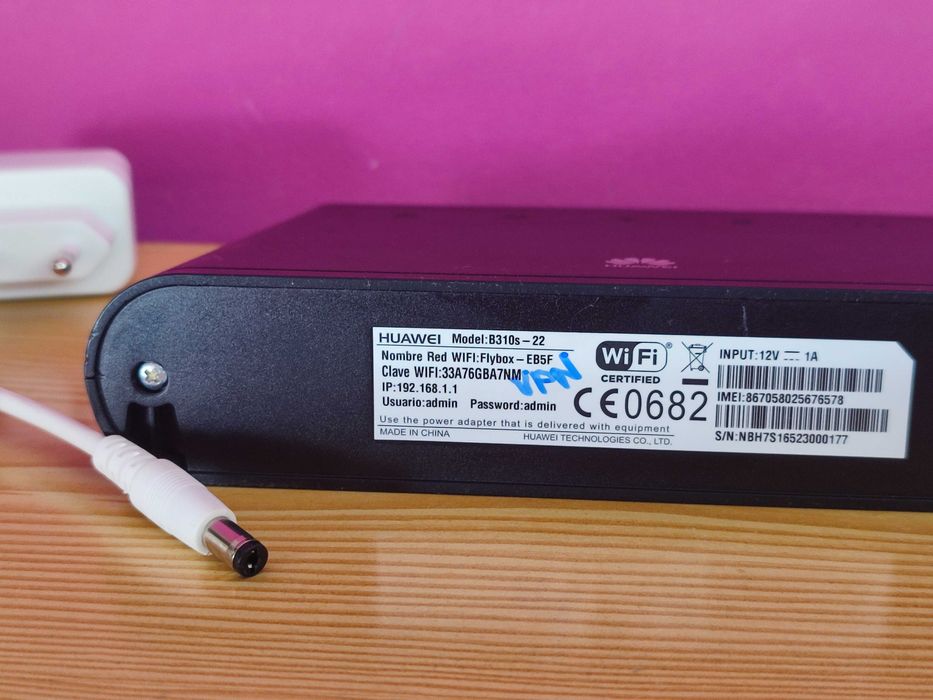 Router Wi-Fi 4G Huawei B310