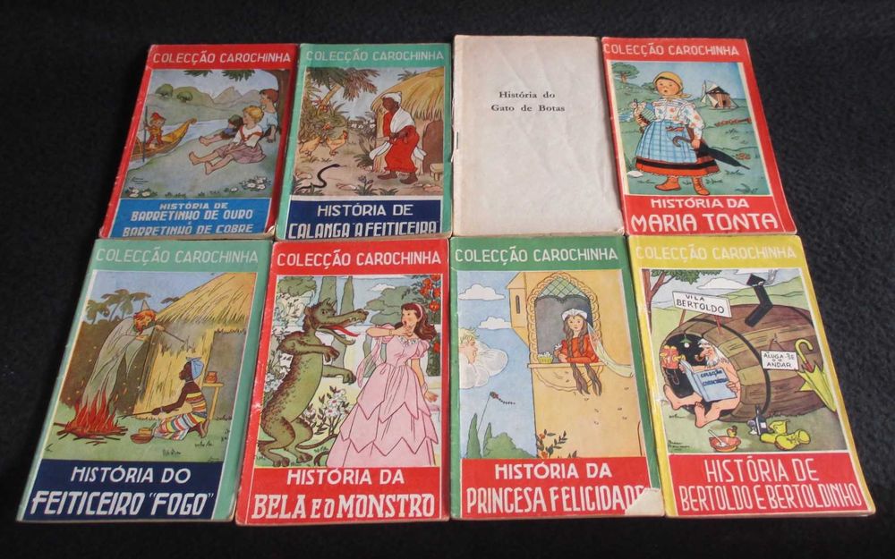 Livros Colecção Carochinha Salomé de Almeida Civilização