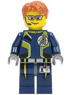 Lego Minifigures - Agents - Agent Fuse - agt010