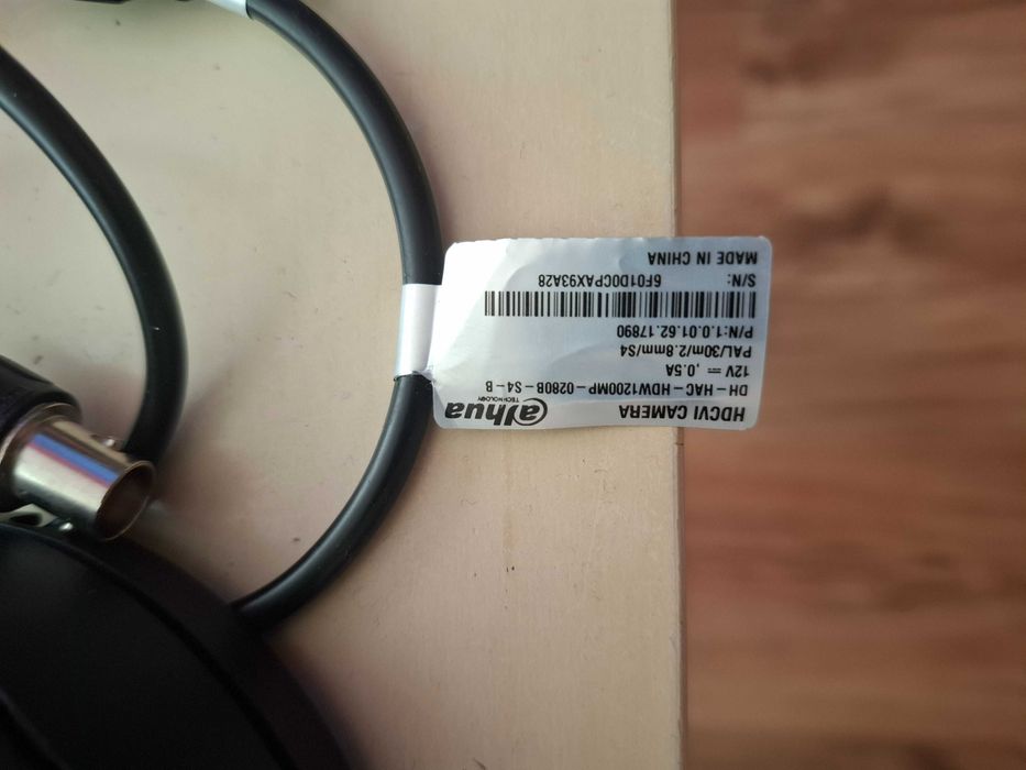 Kamera HD-CVI DAHUA 4szt.