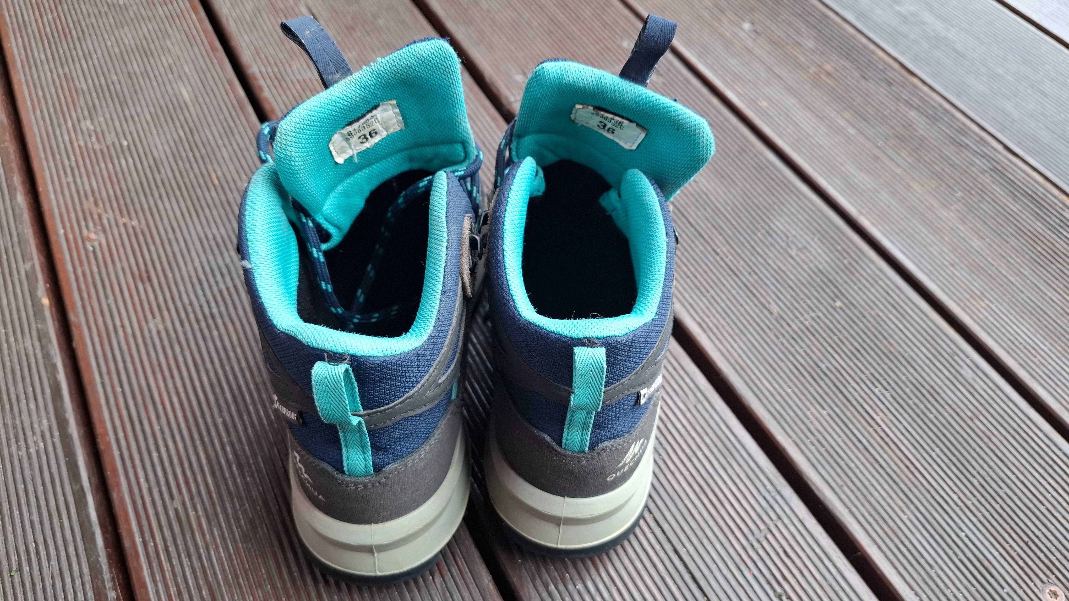 Buty turystyczne Quechua MH500 wodoodporne rozm.36
