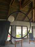 Sprzedam kolo aerial hoop czaeny mat