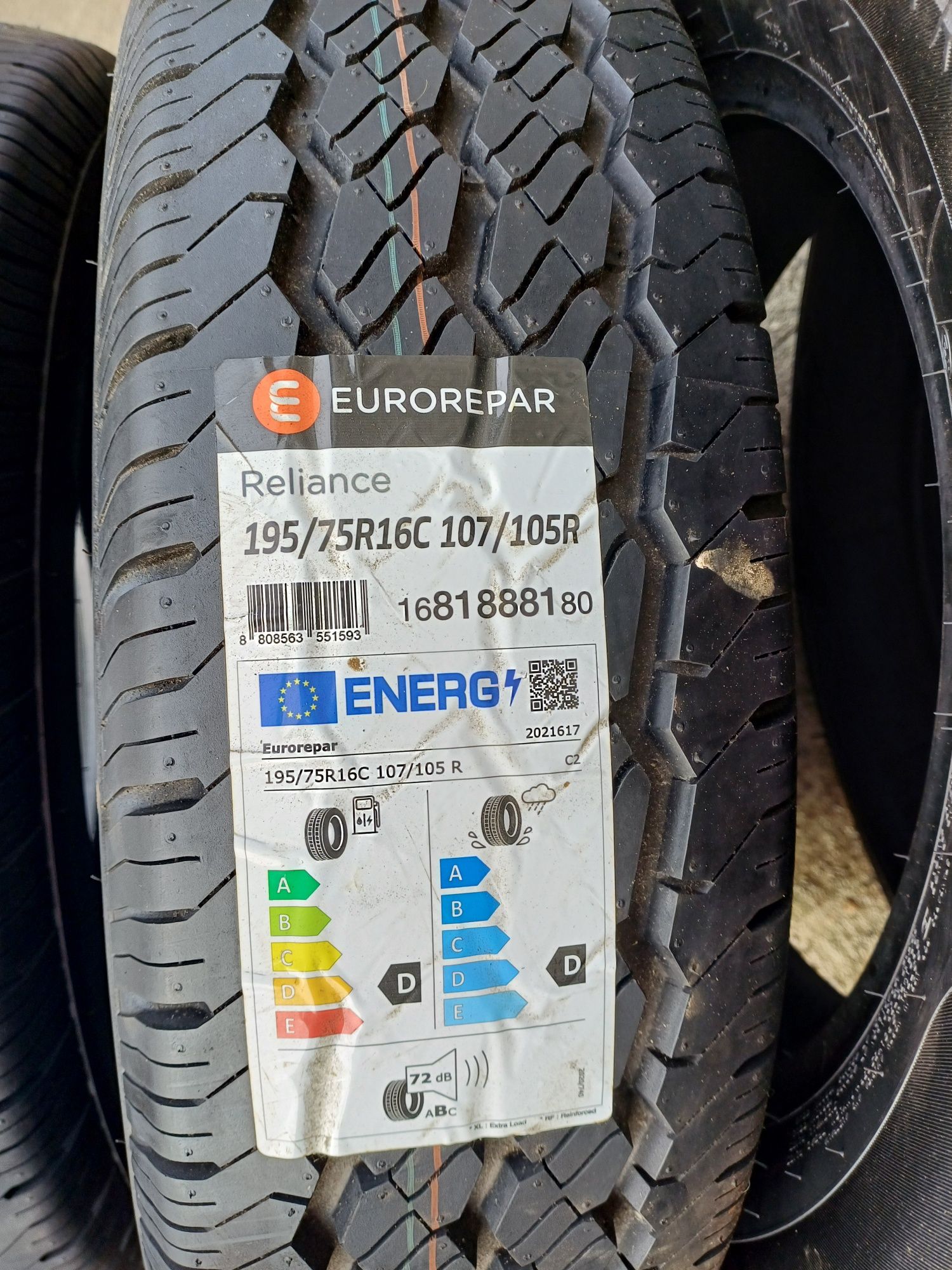 Nowe opony letnie 195/75/16 C Eurorepar (Hankook) bliźniaki 6szt.