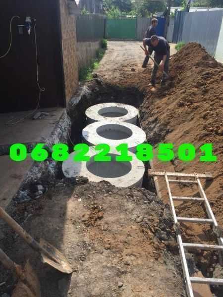 Выгребная яма септик канализация копка сливная вигрібна зливна септик