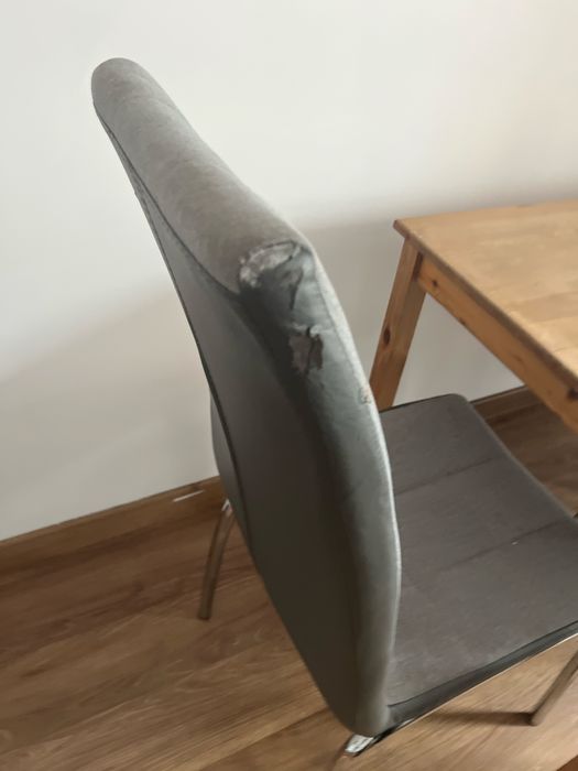 3 krzesła - używane