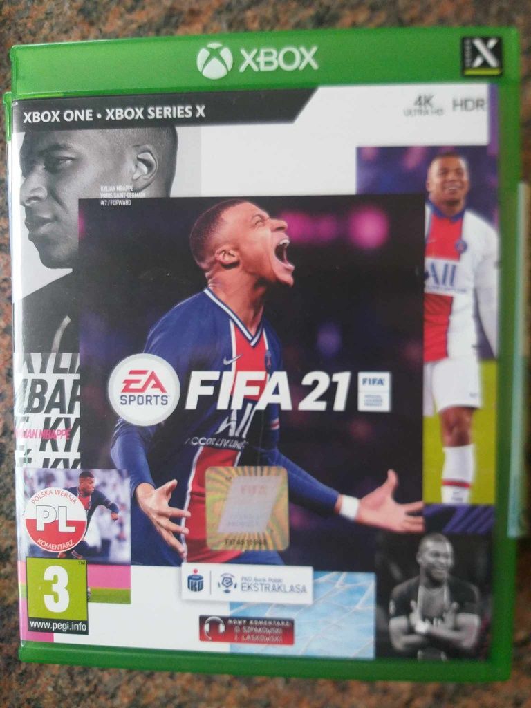 Gra: Fifa 21 PL Xbox One wersja pudełkowa