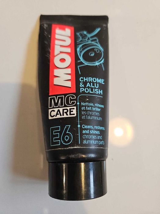 MOTUL Chrome & Alu Polish E6 100ml - pasta do chromu i aluminium