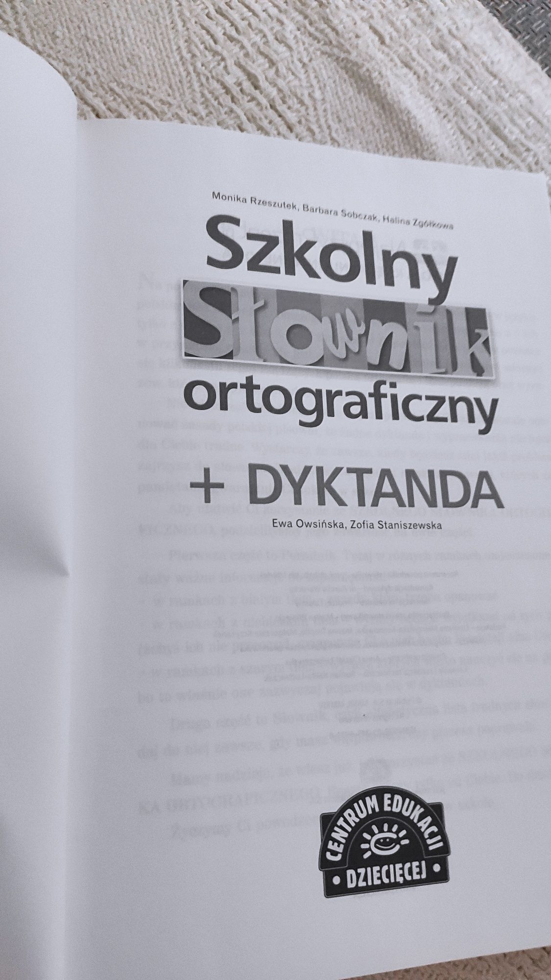 Słownik ortograficzny dla dzieci