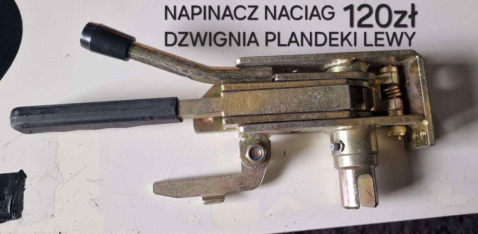 Napinacze, naciągi ,plandeki .zabezpieczenia  naczepy