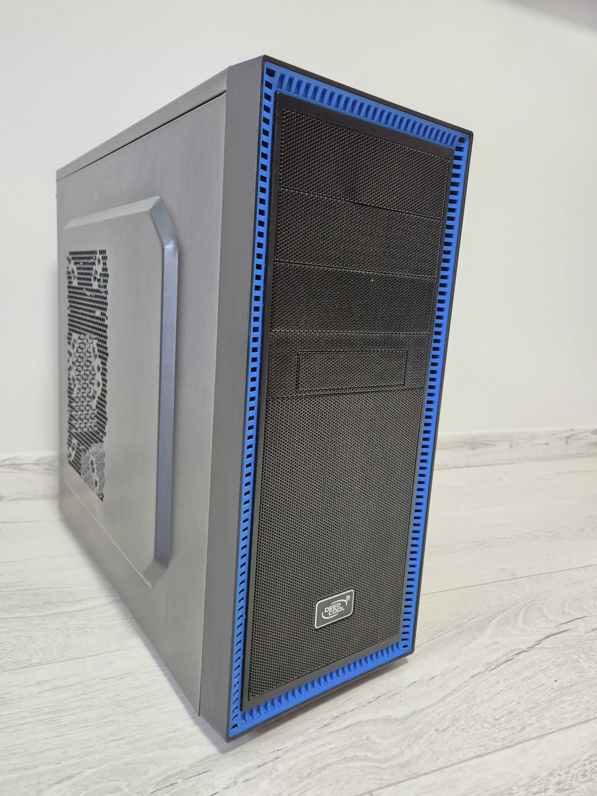 ATX корпус DeepCool TESSERACT. Продув і пилозахист. 4x3.5" HDD. 3x2.5"
