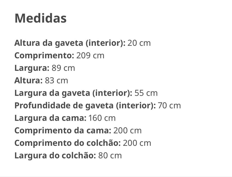 Vendo cama ikea 80/200