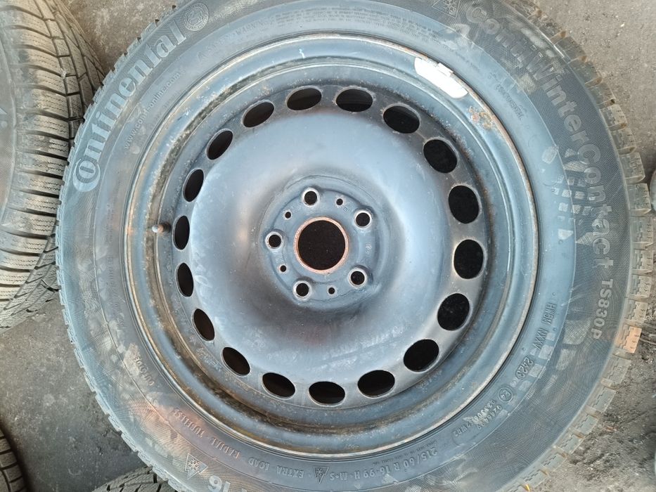 Felgi 16"5x112 Et41 Skoda Superb Vw Passat B7 B8 Seat zimowe 215/60/16