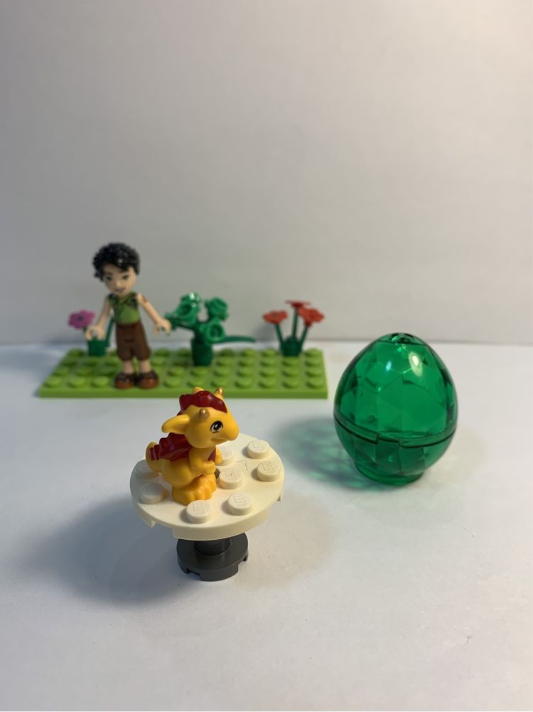Lego friends elves яйце зелене із набору Шахта драгоцінних кристалів
