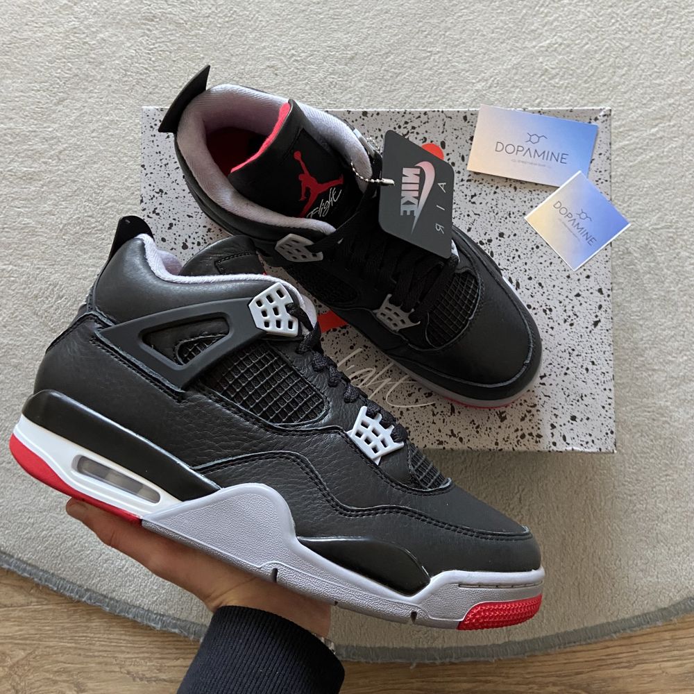 Jordan 4 Bred Reimagined