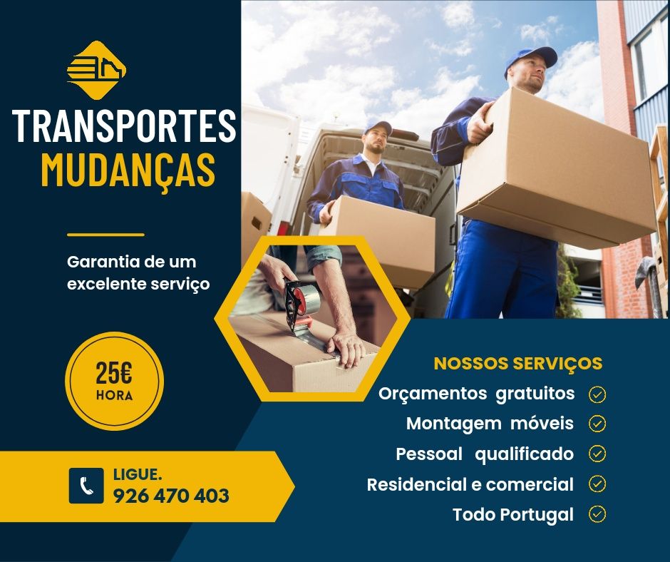 Mudanças e Transportes