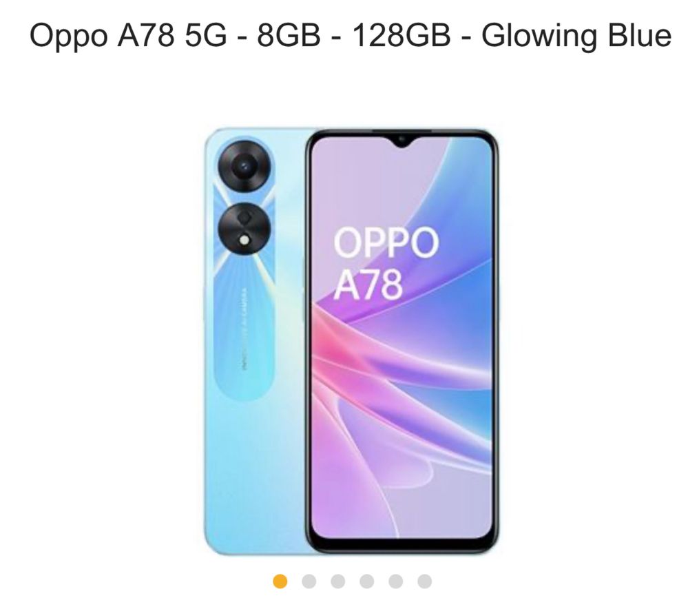 OPPO A78 5G - 8GB-128GB