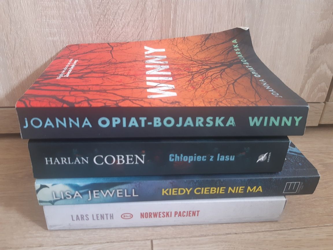 Kryminały, Thriller, L. Lenth,, L. Orwell, H. Cohen, J.Opiat-Bojarska