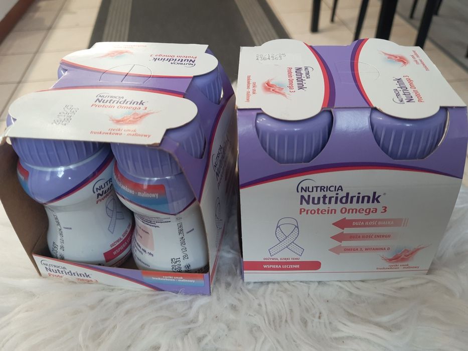 Nutridrink Protein Omega 3 8 szt. krótki termin