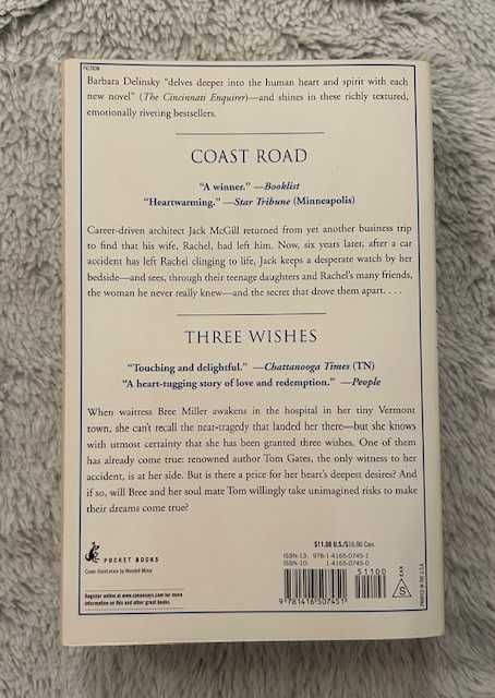„Coast road” i „Three wishes” Barbara Delinsky