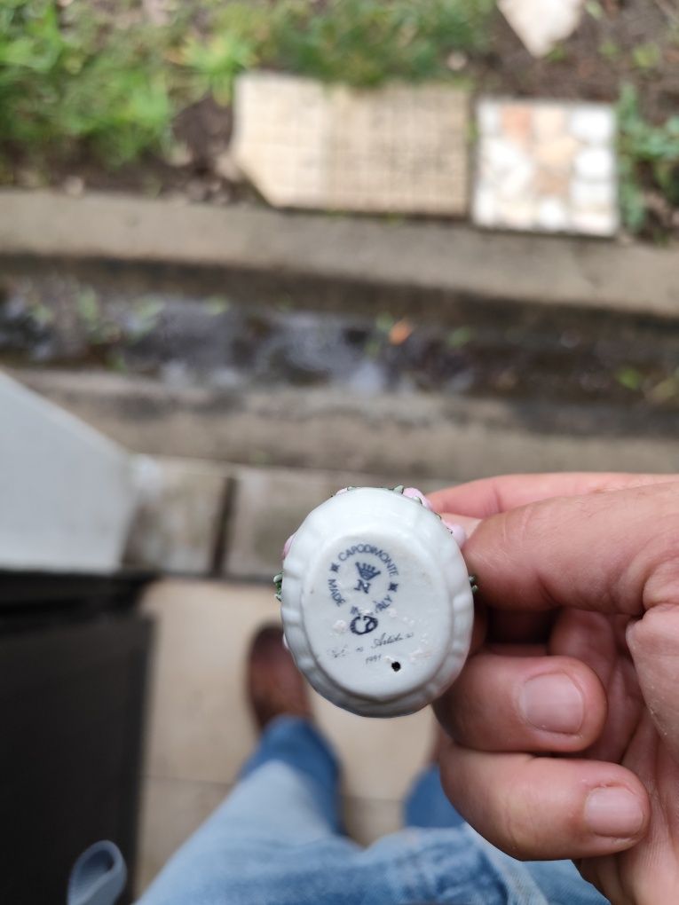 Miniaturas em porcelana - Capodimonte