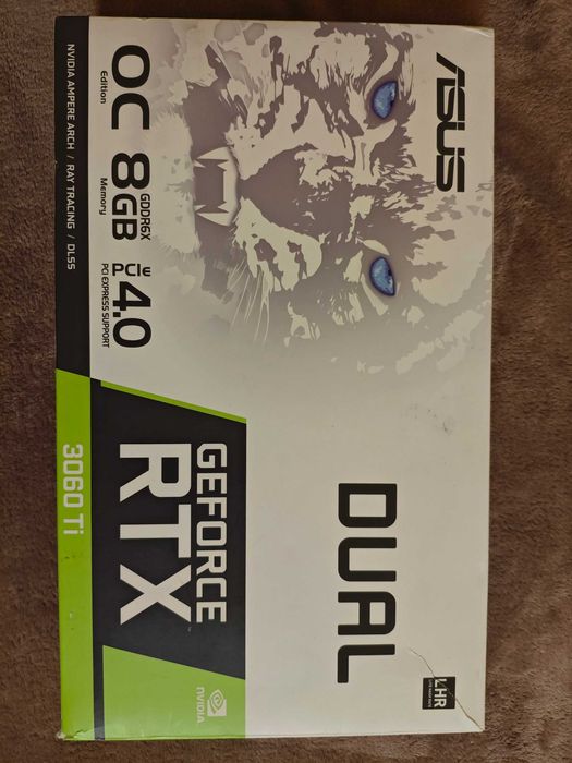 біла rtx 3060 ti