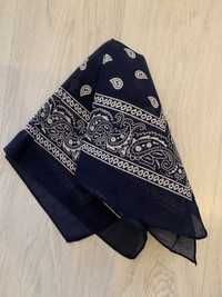 Granatowa bandana