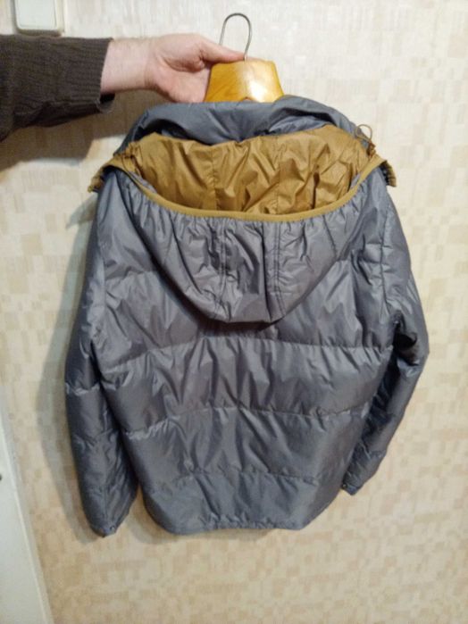 Куртка чоловіча сіра з капюшоном Fairy Fox розмір 60