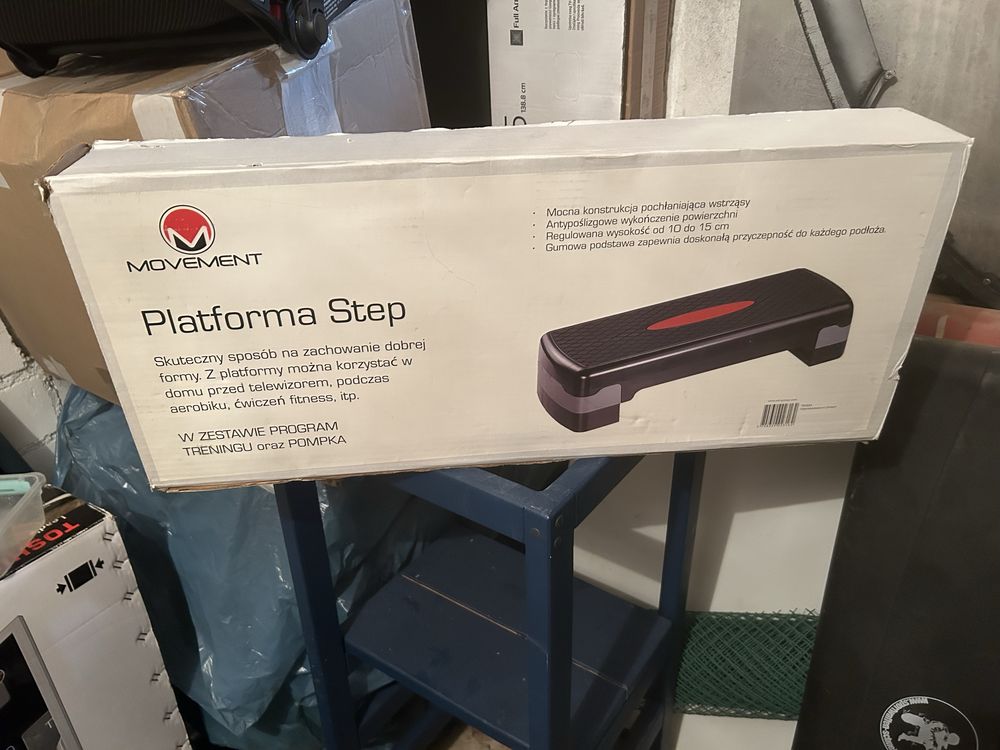 Platforma do ćwiczeń z regulacją wysokości Movement Platforma Step