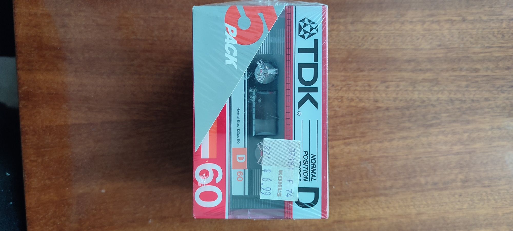 Аудиокассеты TDK D60 1986