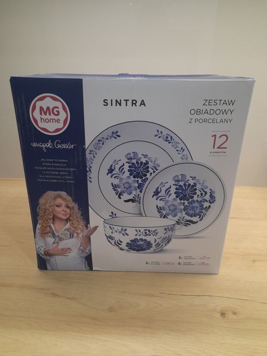 Zestaw obiadowyz porcelany mg 12 elementów