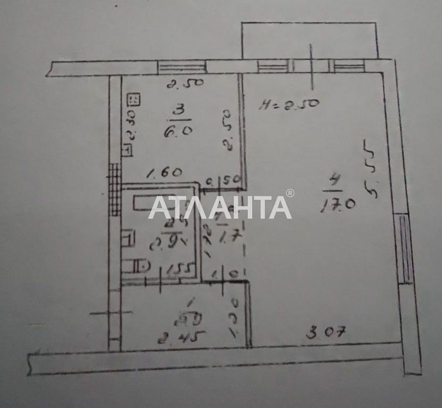 ‼️ Парк Горького, 2/5эт, ул.Терешковой, однокомнатная квартира