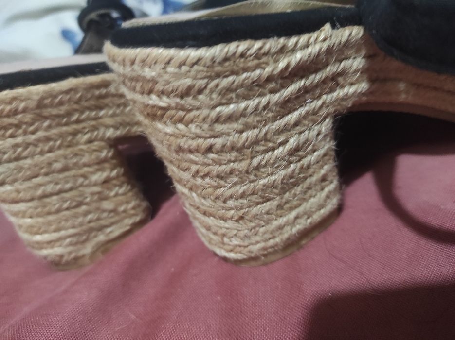 Sandalias de sola de corda