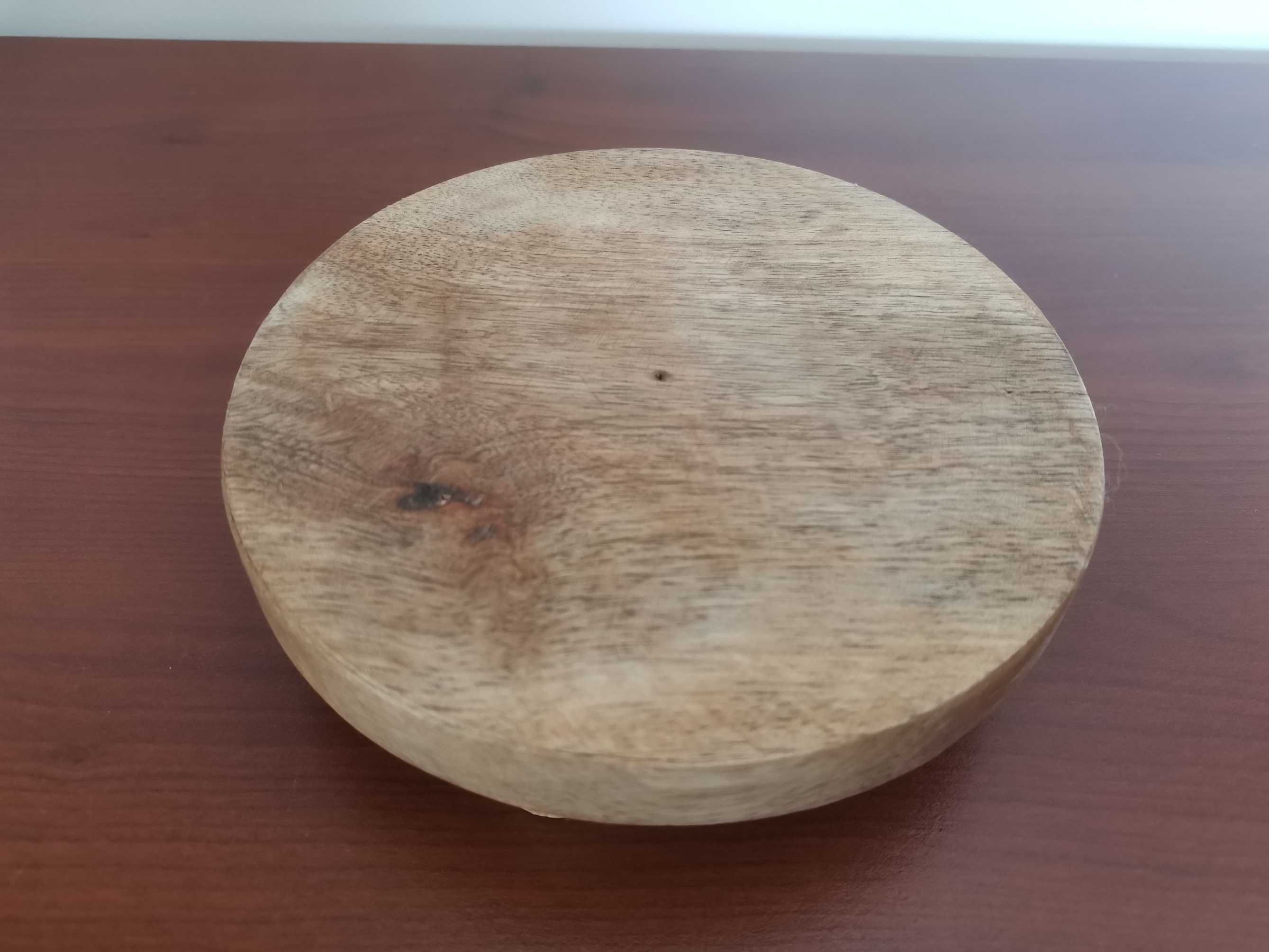 Podstawka pod doniczkę drewno mango, Ø14 cm