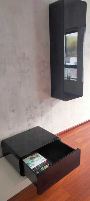 Gavetão Móvel Sala Preto